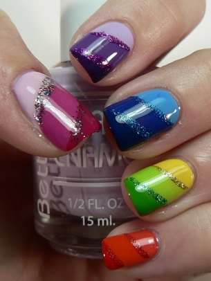 Flirty and Easy to Do Nail Art Designs