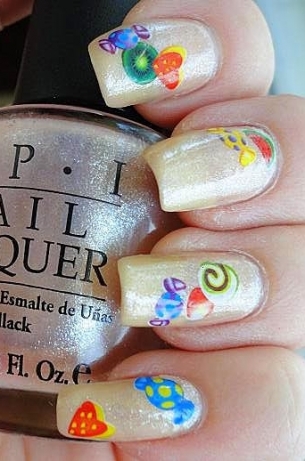Multicolored Nail Art Designs