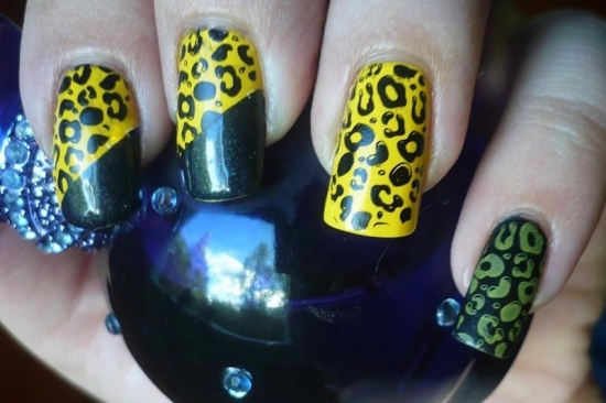 Multicolored Nail Art Designs