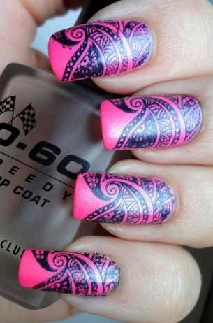 Multicolored Nail Art Designs