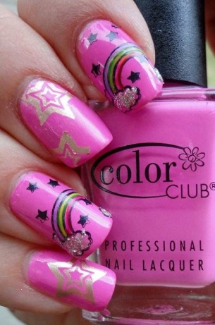 Cute and Girly Nail Art Designs
