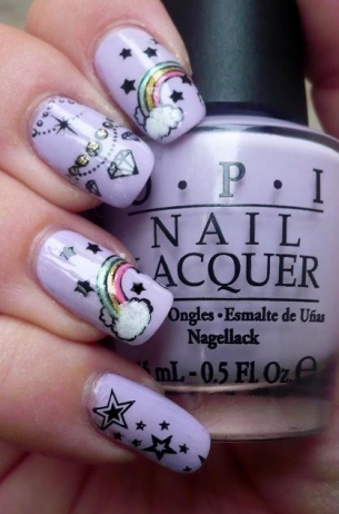 Cute and Girly Nail Art Designs