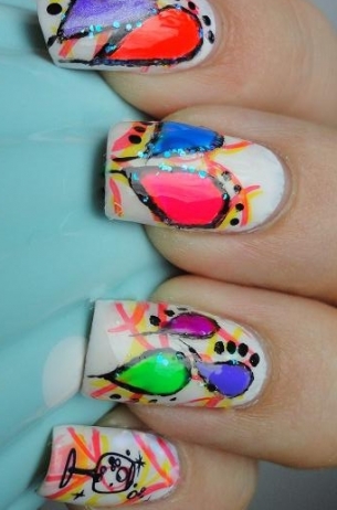 Cute and Girly Nail Art Designs