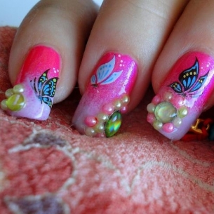 Cute and Girly Nail Art Designs