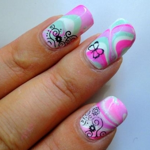 Cute and Girly Nail Art Designs