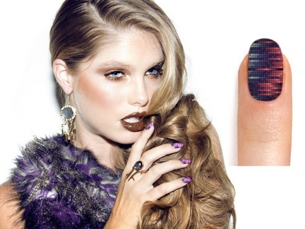 NCLA Boogie Nights Nail Art Wraps Collection