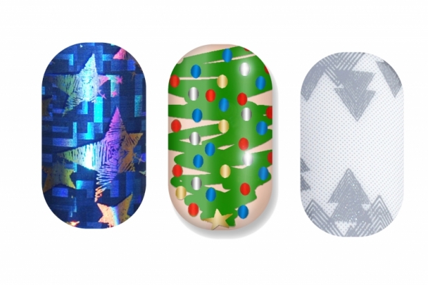 Minx Christmas Theme Nails