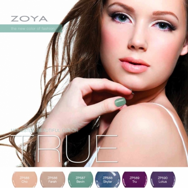 Zoya True and Fleck Effect Spring 2020 Nail Polish Collections