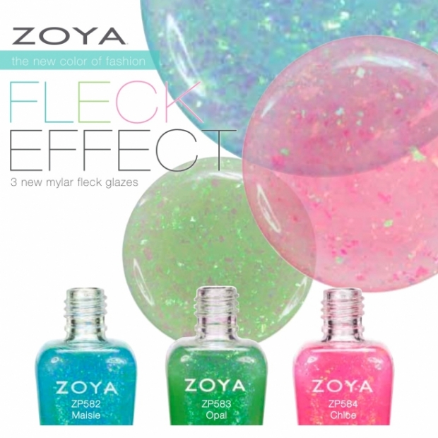 Zoya True and Fleck Effect Spring 2020 Nail Polish Collections