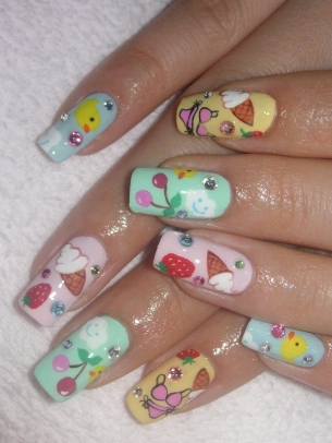 Flirty Fun Nail Art Designs for Summer