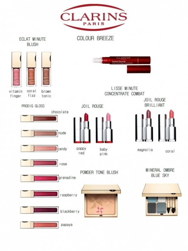 Clarins Color Breeze Spring 2020 Makeup Collection