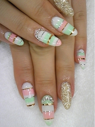 Stylish Pastel Nail Art Designs for Summer