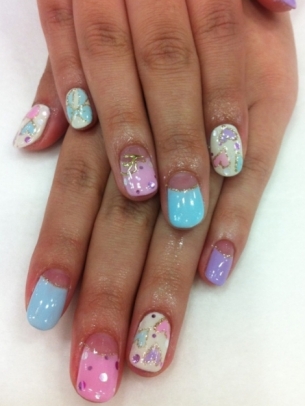 Stylish Pastel Nail Art Designs for Summer