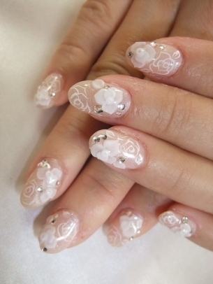 Bridal Nail Art Ideas