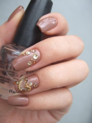 Nude Colored Nail Art Designs