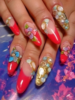 Glitzy Nail Art Designs for Summer 2020