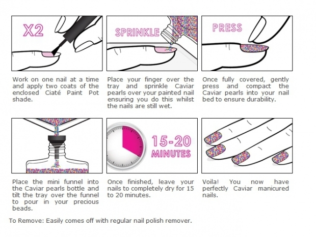 Nail Trend Alert! Ciate Caviar Manicure