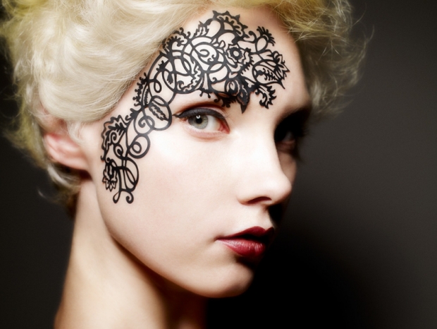 Beauty Trend Alert! Face Lace by Phyllis Cohen