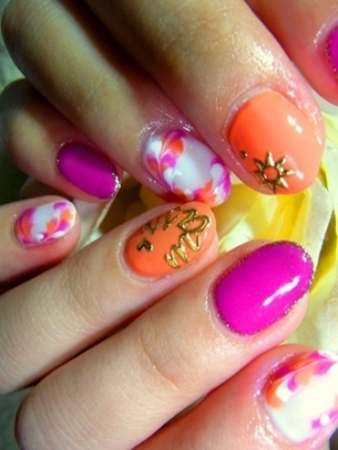 Cool Colored Nail Art Designs