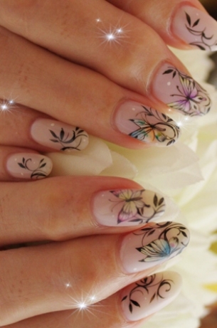 Stylish Theme Nail Art Designs