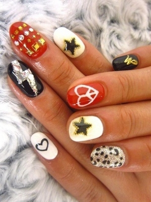 Multi-Color Nail Art Ideas for Summer