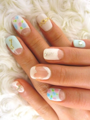 Multi-Color Nail Art Ideas for Summer