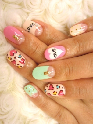 Multi-Color Nail Art Ideas for Summer