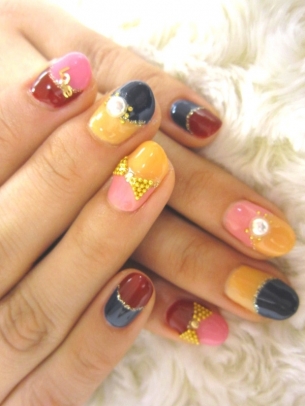 Multi-Color Nail Art Ideas for Summer