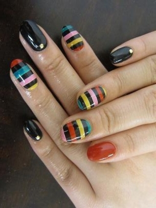 Multi-Color Nail Art Ideas for Summer