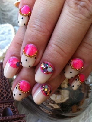 Color Mix Nail Art Ideas for Summer