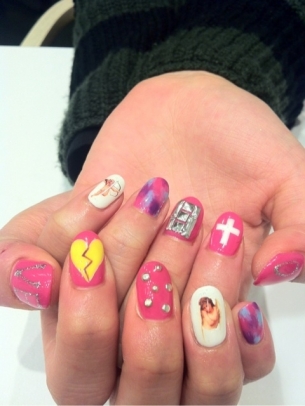 Colorful Party Nail Art Ideas