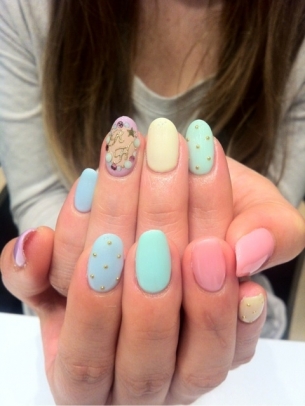 Colorful Party Nail Art Ideas