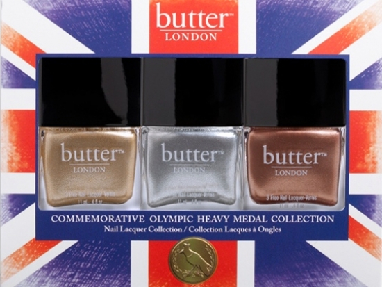 butter London Olympic Heavy Medal Trio 2020 Nail Polishes