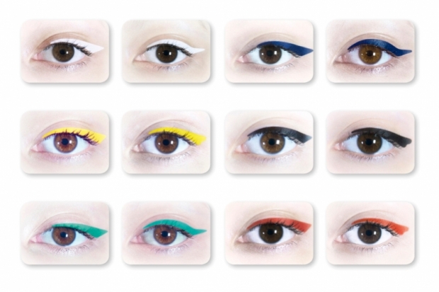 Les Classiques de Mily | Colored Stick-On Eyeliner Strips