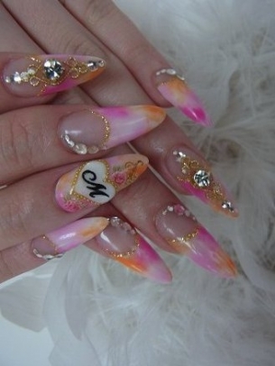 Acrylic Nail Art Designs for Summer