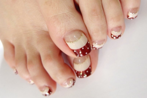 Pedicure Nail Art Designs for Fall
