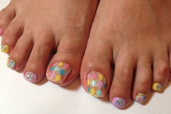 Cool Pedicure Nail Art Ideas for Fall