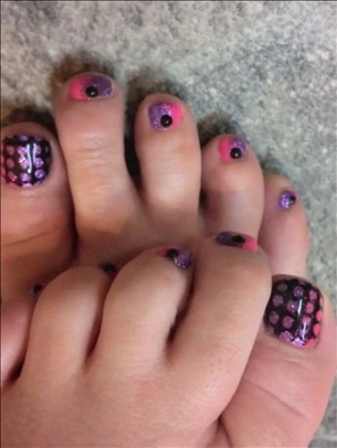 New Season Pedicure Nail Art Ideas