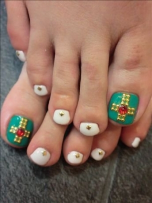 New Season Pedicure Nail Art Ideas