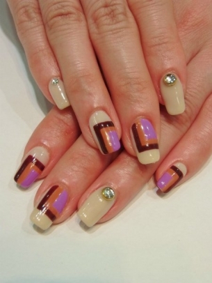 Chic and Easy Fall Nail Art Designs