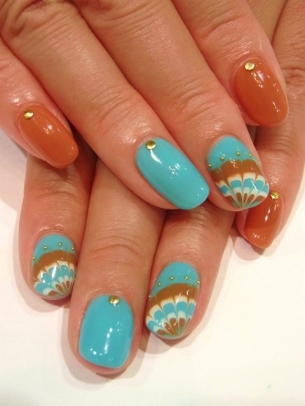 Chic and Easy Fall Nail Art Designs