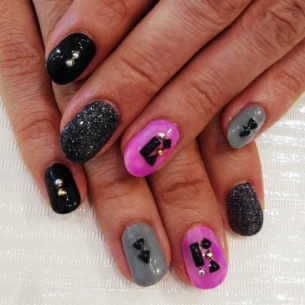 Flirty Fall Nail Art Designs