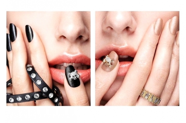 Nails Inc Leather Effect ‘Bling It On Leather & Skulls’ Nail Polish Collection