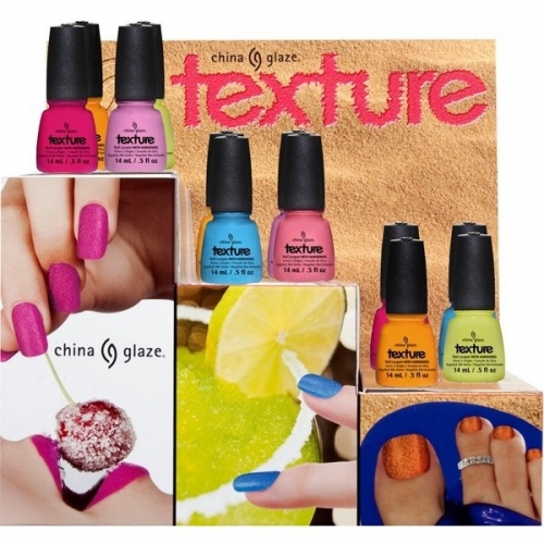 China Glaze Texture Summer 2020 Nail Polish Collection