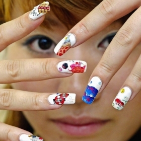 Multi-Colored Nail Designs