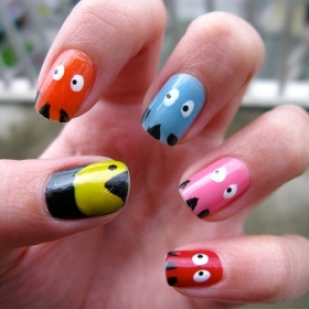 Multi-Colored Nail Designs
