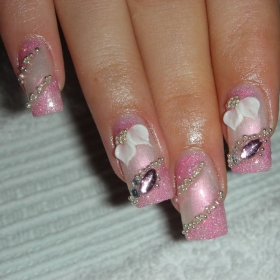 Bridesmaid Nail Art Designs