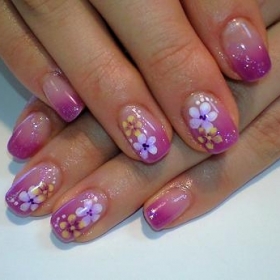 Bridesmaid Nail Art Designs