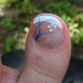 Hottest French Pedicure Designs