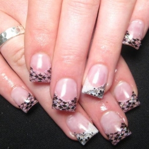 Lace Nail Art Designs